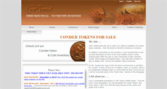 Desktop Screenshot of condertokens.net